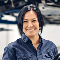 Woman Smiling